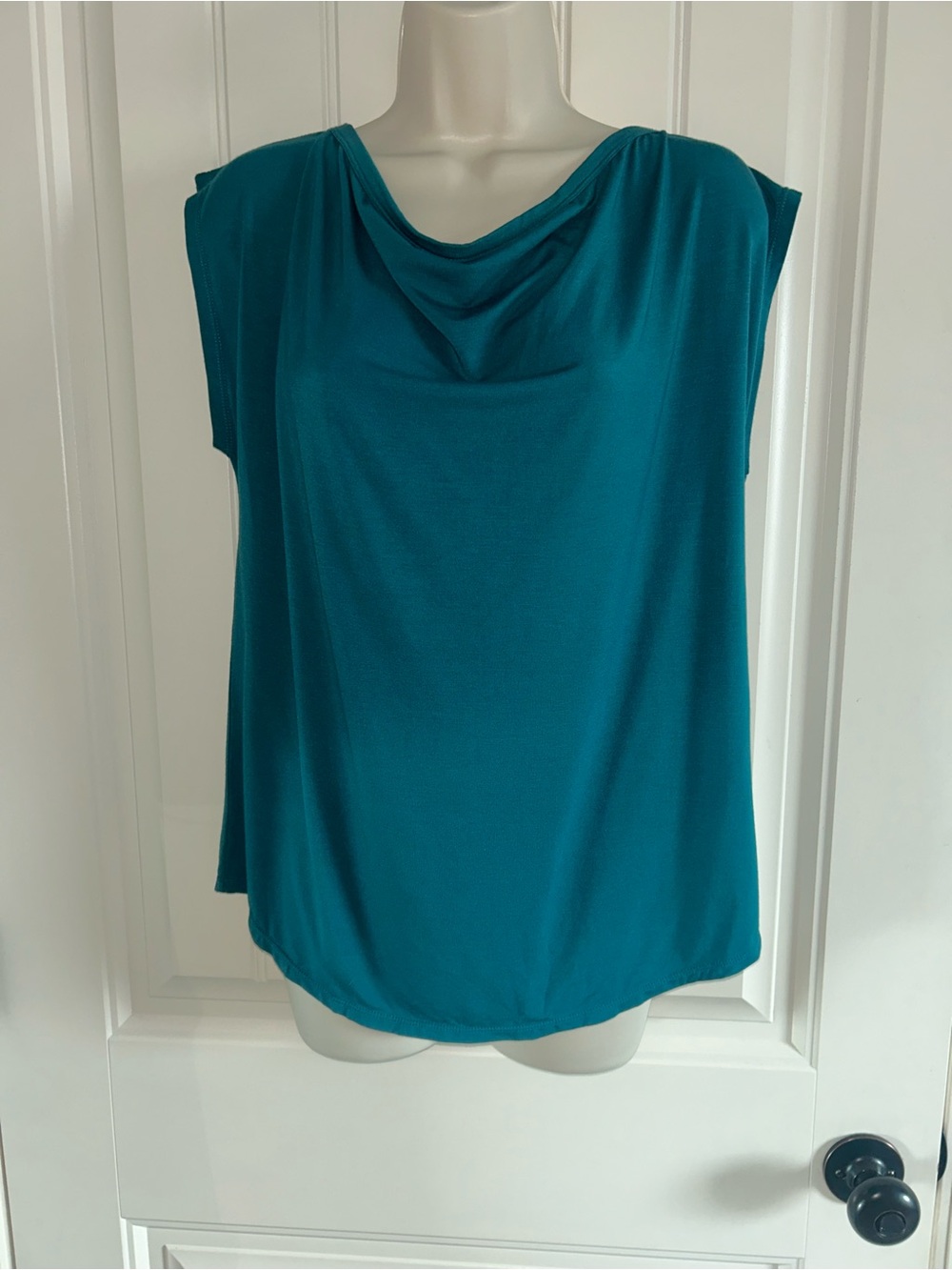 NWT 78&Sunny One Shoulder Jersey Tee in Spruced Up Sz S
